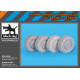 Black Dog T35195 1/35 Fennek wheels accessories set