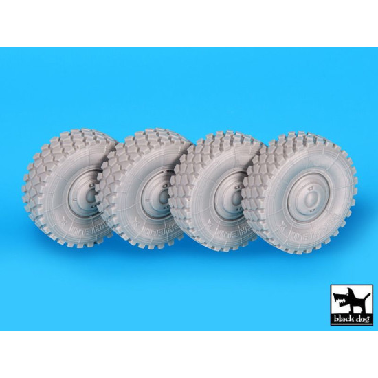 Black Dog T35196 1/35 Dingo wheels accessories set