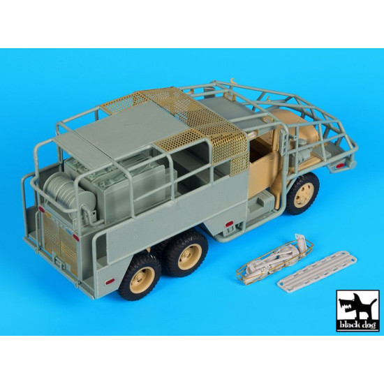 Black Dog T35197 1/35 M35A2 Brush fire truck conversion set for AFV