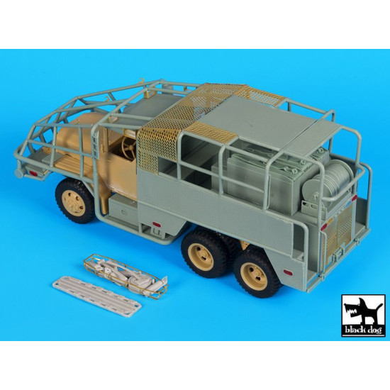 Black Dog T35197 1/35 M35A2 Brush fire truck conversion set for AFV