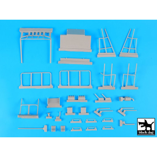 Black Dog T35197 1/35 M35A2 Brush fire truck conversion set for AFV