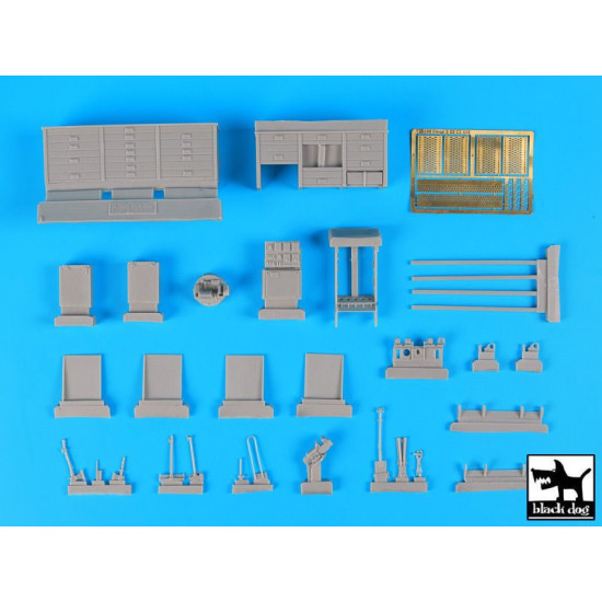 Black Dog T35198 1/35 Dingo 2 GE C1 GSI conversion set for Revell