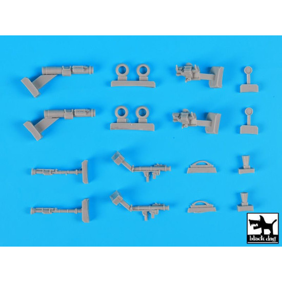 Black Dog T35201 1/35 Javelin,Carl Gustav,M136 AT4 accessories set