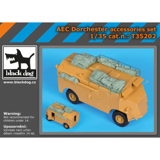 Black Dog T35202 1/35 AEC Dorchester accessories set for AFV