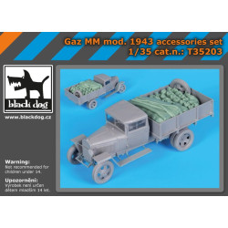 Black Dog T35203 1/35 Gaz MM mOD.1943 accessories set for Mini Art