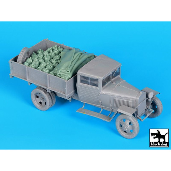 Black Dog T35203 1/35 Gaz MM mOD.1943 accessories set for Mini Art