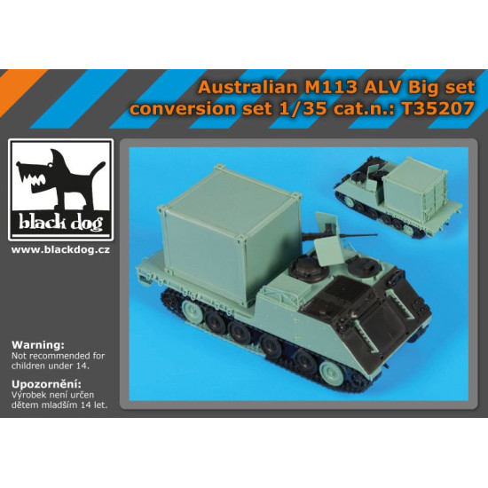 Black Dog T35207 1/35 Australian M 113 ALV big set conversion set (Tamiya) for Tamiya