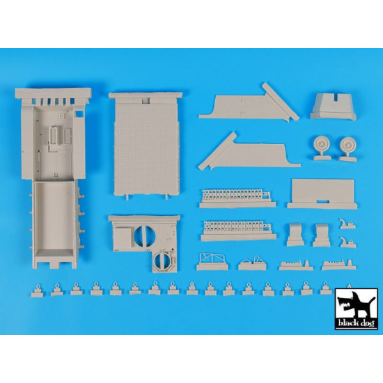 Black Dog T35207 1/35 Australian M 113 ALV big set conversion set (Tamiya) for Tamiya