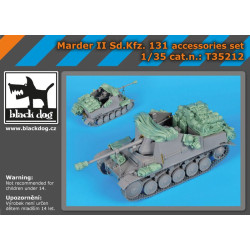 Black Dog T35212 1/35 Marder II Sd.Kfz. 131 accessories set fot Dragon