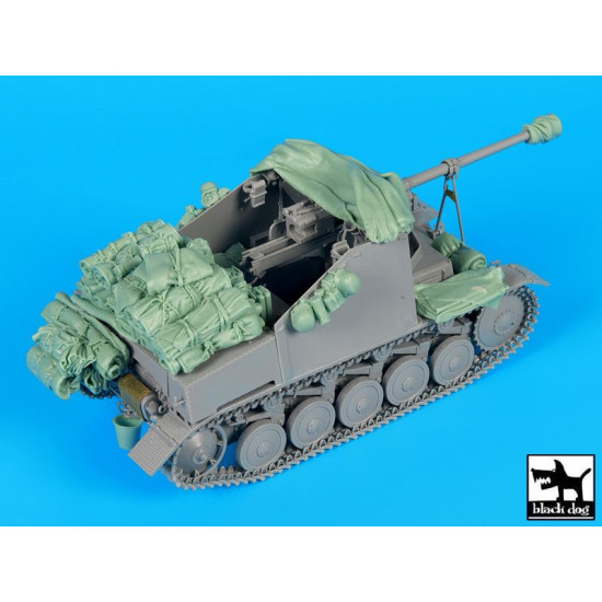 Black Dog T35212 1/35 Marder II Sd.Kfz. 131 accessories set fot Dragon