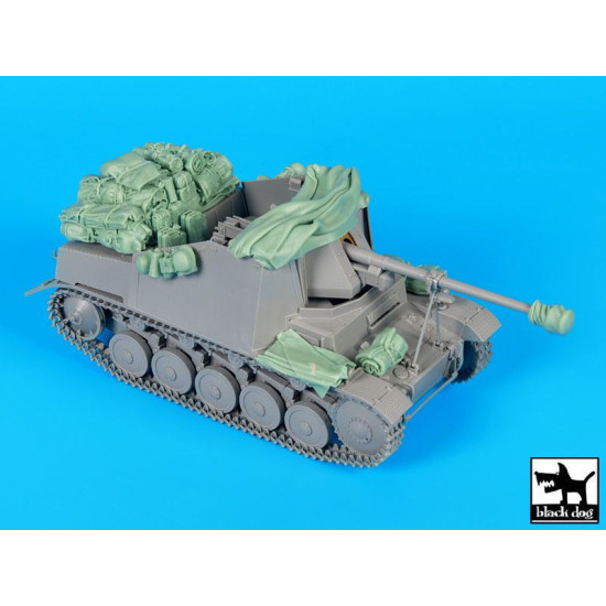 Black Dog T35212 1/35 Marder II Sd.Kfz. 131 accessories set fot Dragon