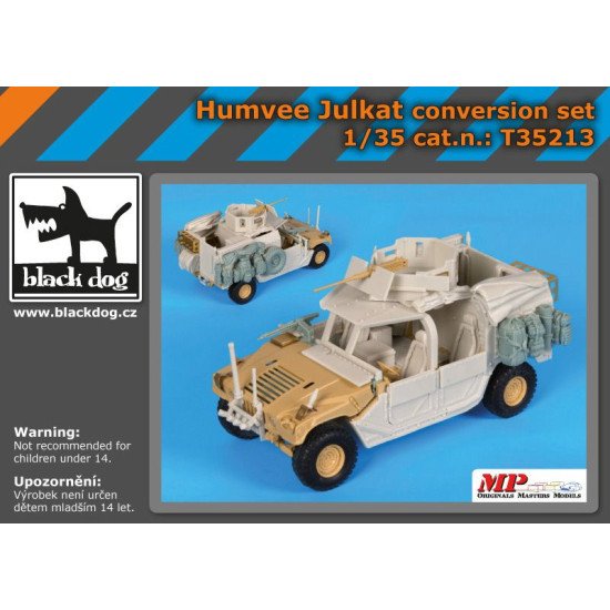 Black Dog T35213 1/35 Humvee Julkat conversion set for Tamiya