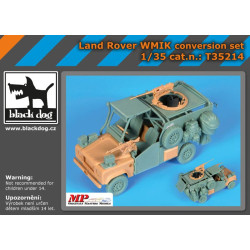 Black Dog T35214 1/35 Land Rover WMIK conversion set for Hobby boss