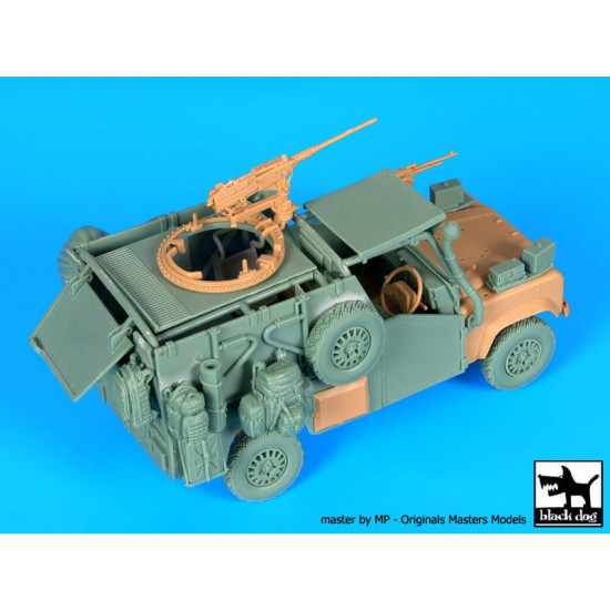 Black Dog T35214 1/35 Land Rover WMIK conversion set for Hobby boss