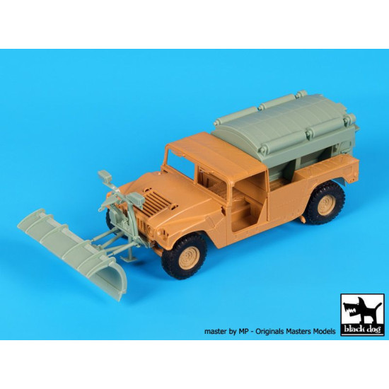 Black Dog T35215 1/35 Humvee Snow truck conversion set for Italeri