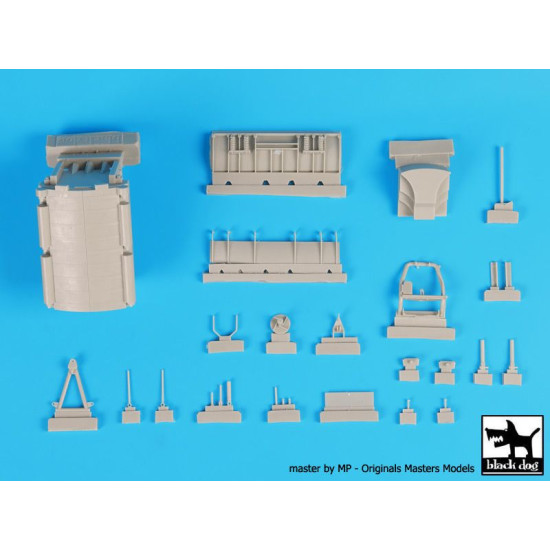 Black Dog T35215 1/35 Humvee Snow truck conversion set for Italeri