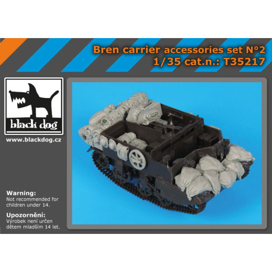 Black Dog T35217 1/35 Bren Carrier accessories set for Tamiya