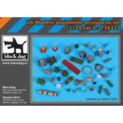 Black Dog T35222 1/35 US Modern equipment accessoris set