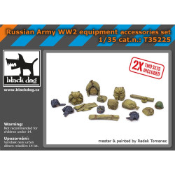 Black Dog T35225 1/35 Russian Army WW2 equipment accessories set