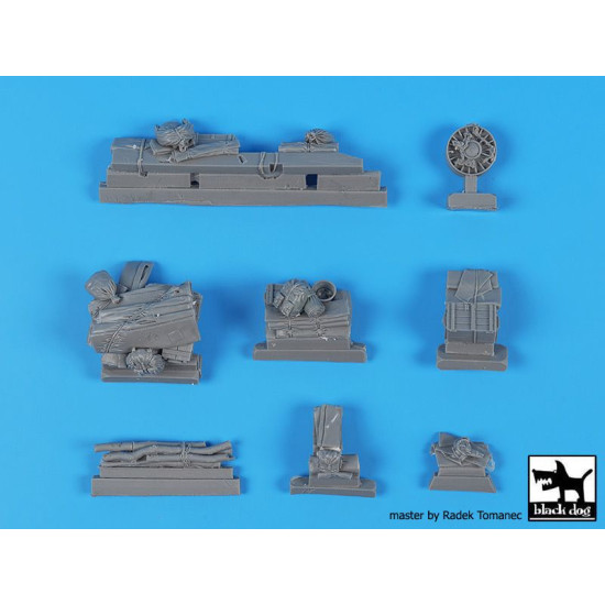 Black Dog T35226 1/35 Soviet heavy tank KV -1 accessories set for Tamiya