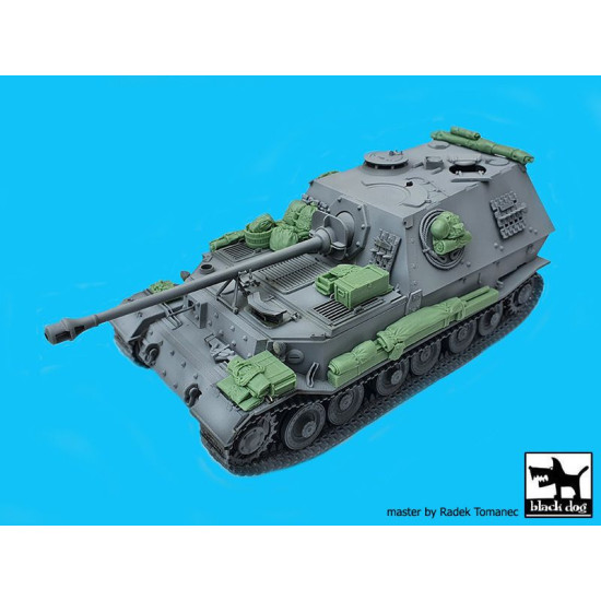 Black Dog T35227 1/35 German tank Elefant Sd.Kfz 184 accessories set for Italeri