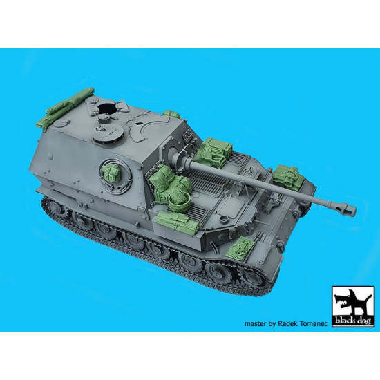 Black Dog T35227 1/35 German tank Elefant Sd.Kfz 184 accessories set for Italeri