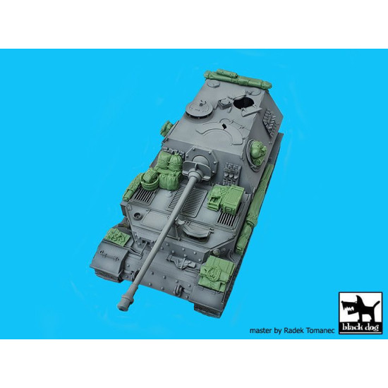 Black Dog T35227 1/35 German tank Elefant Sd.Kfz 184 accessories set for Italeri