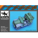 Black Dog T35228 1/35 Russian field car Gaz 67 B accessories set for Tamiya