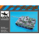 Black Dog T35229 1/35 Tiger I Pz Kpfw VI accessories set for Academy