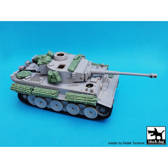 Black Dog T35229 1/35 Tiger I Pz Kpfw VI accessories set for Academy