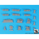 Black Dog T35229 1/35 Tiger I Pz Kpfw VI accessories set for Academy