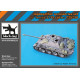 Black Dog T35230 1/35 Jagdpanther accessories set for Tamiya