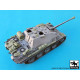 Black Dog T35230 1/35 Jagdpanther accessories set for Tamiya