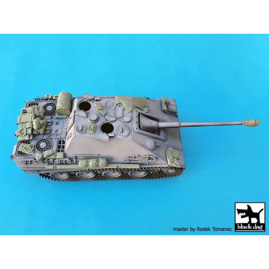 Black Dog T35230 1/35 Jagdpanther accessories set for Tamiya