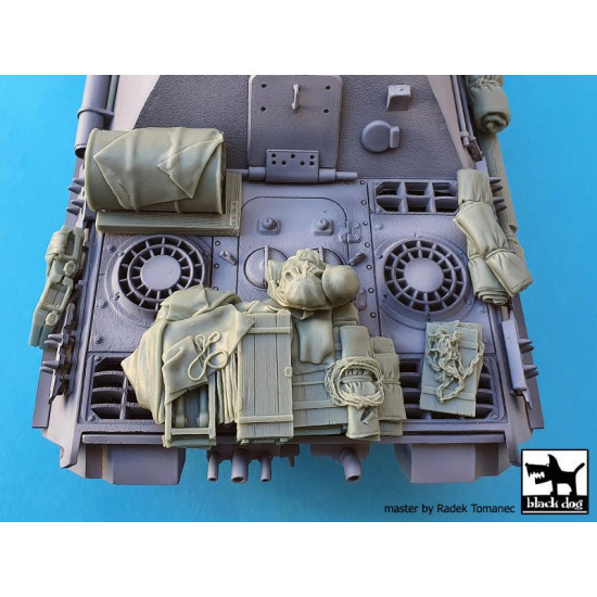 Black Dog T35230 1/35 Jagdpanther accessories set for Tamiya