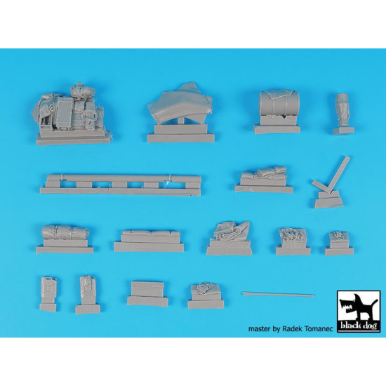 Black Dog T35230 1/35 Jagdpanther accessories set for Tamiya