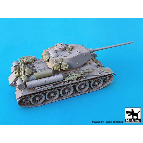 Black Dog T35231 1/35 T-34/85 accessories set for Zvezda