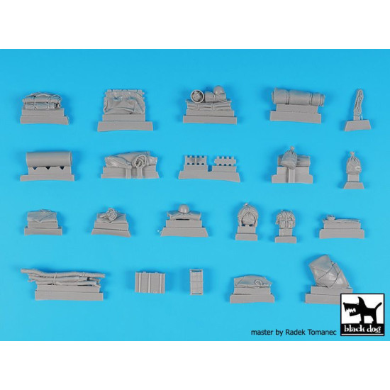 Black Dog T35231 1/35 T-34/85 accessories set for Zvezda