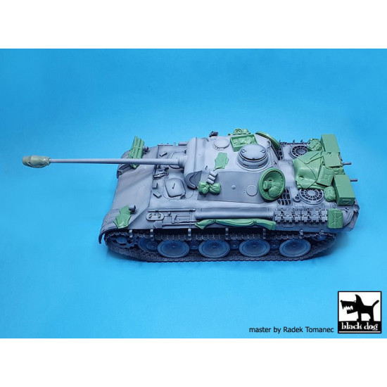 Black Dog T35233 1/35 Panther Ausf D. Accessories set for Zvezda