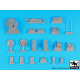 Black Dog T35233 1/35 Panther Ausf D. Accessories set for Zvezda