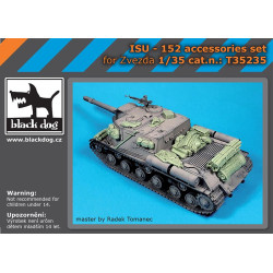 Black Dog T35235 1/35 ISU-152 accessories set for Zvezda