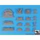 Black Dog T35236 1/35 Wespe Sd.Kfz. 124 accessories set for Tamiya