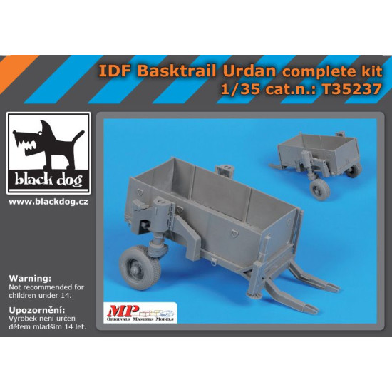 Black Dog T35237 1/35 IDF Basktrail Urdan compete kit