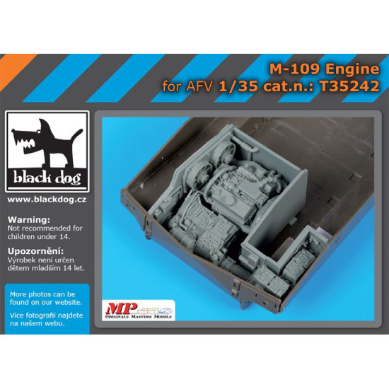 Black Dog T35242 1/35 M-109 engine for AFV