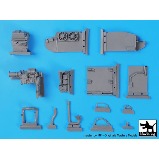 Black Dog T35242 1/35 M-109 engine for AFV