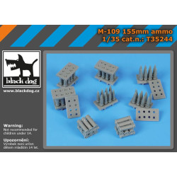 Black Dog T35244 1/35 M-109 155mm ammo