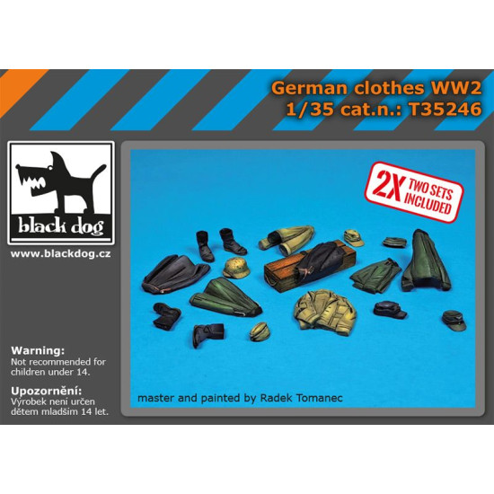 Black Dog T35246 1/35 German clothes WW II