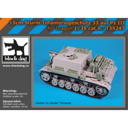 Black Dog T35247 1/35 Sturm-infanteriegeschutz 33 AUF PZ III