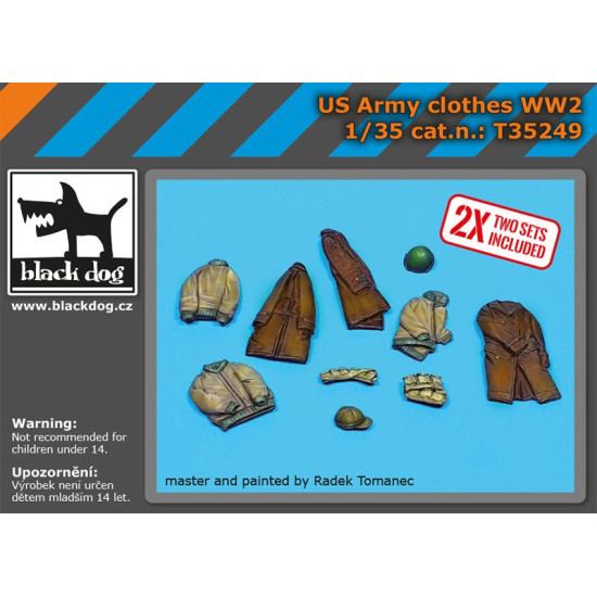 Black Dog T35249 1/35 US army clothes WW II