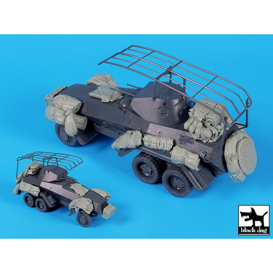 Black Dog T35250 1/35 Sd.Kfz 232 accessories set for Italeri